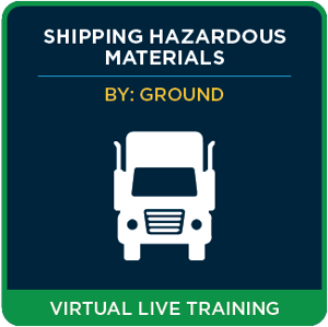 Shipping Hazardous Materials by Ground (49 CFR) – Virtual Live 2 Day Training