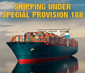 Shipping Under Special Provision 188