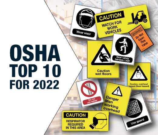 OSHA Top 10 Safety Violations for 2022