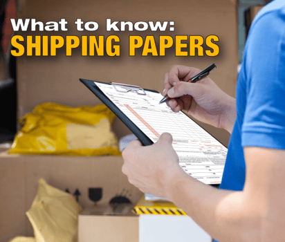 Shipping Papers